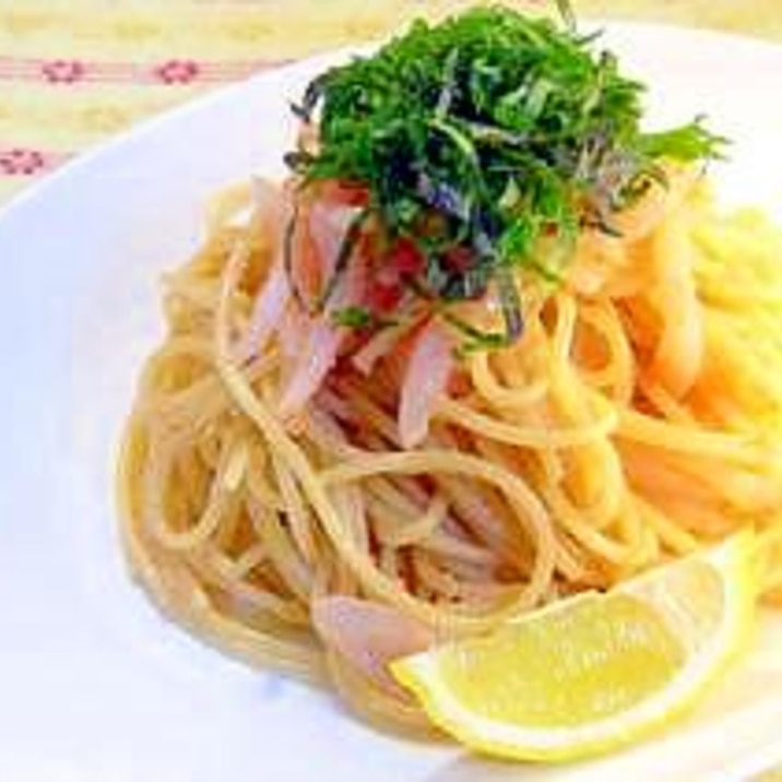 レストランの味！イカたらこスパゲティ